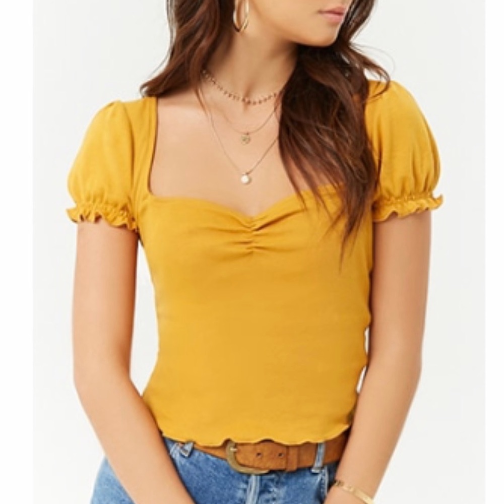Mustard Blouse